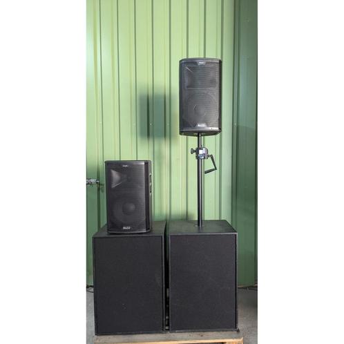 ✅ Dikke speakerset Eminence Alto Black 3 KW, Audio, Tv en Foto, Luidsprekerboxen, Gebruikt, Overige typen, 120 watt of meer, Overige merken