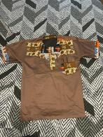 Afrikaanse Dashiki T-Shirt – Handgemaakt – L/XL – Nieuwst, Ophalen of Verzenden, Nieuw, Maat 52/54 (L), Bruin
