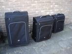 Set de 3 valises/valises American Tourister, Bijoux, Sacs & Beauté, 35 à 45 cm, Plastique souple, 60 à 70 cm, Enlèvement