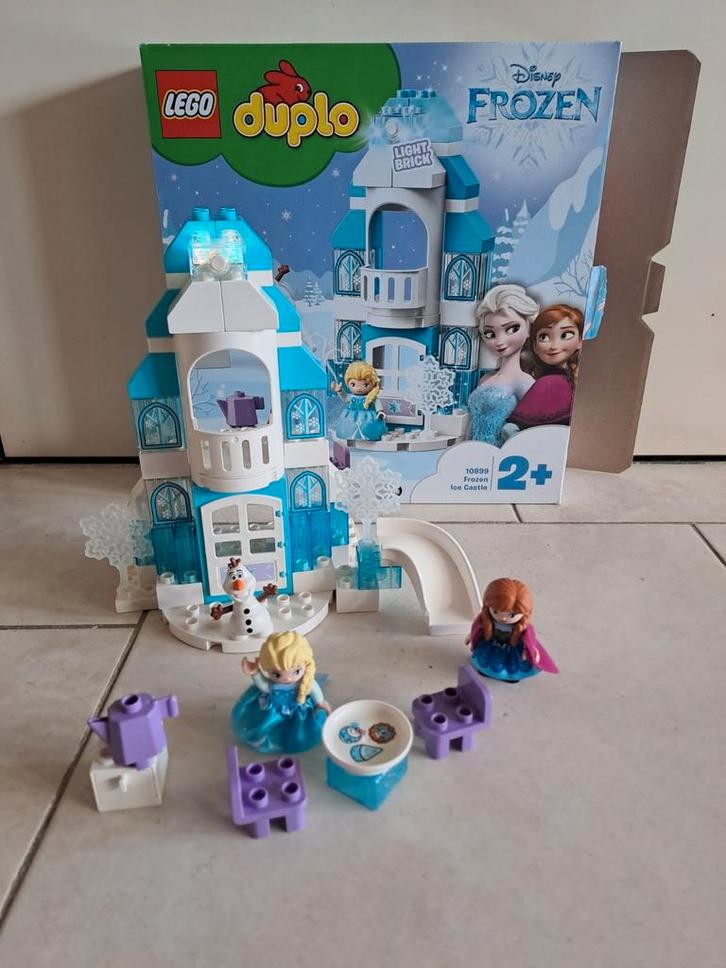 Lego Duplo 10899 Frozen Ice Castle 100% compleet, Kinderen en Baby's, Speelgoed | Duplo en Lego, Zo goed als nieuw, Duplo, Ophalen