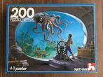 Puzzel Twintig Mijlen onder Zee 200 stukjes, Enlèvement ou Envoi, Moins de 500 pièces, Puzzle