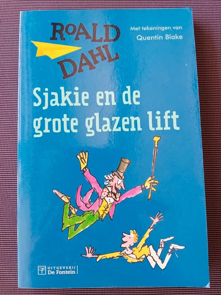Roald Dahl - Sjakie en de grote glazen lift, Boeken, Kinderboeken | Jeugd | onder 10 jaar, Zo goed als nieuw, Ophalen of Verzenden