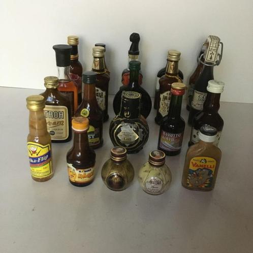 20 Miniatuur koffielikeur, koffie creme flesjes - vol, Verzamelen, Complete verzamelingen en Collecties, Ophalen of Verzenden