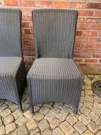 2 stoelen of tuinstoelen vincent sheppard grijsblauw -, Huis en Inrichting, Stoelen, Ophalen