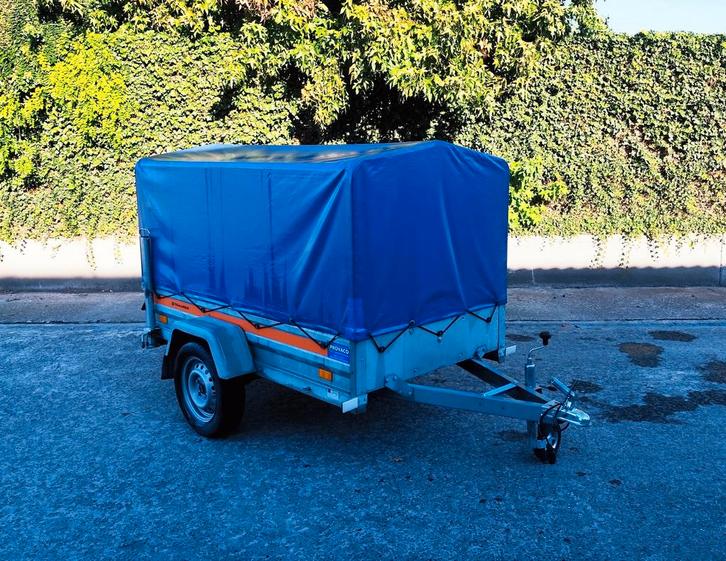 Aanhangwagentje, ideaal voor kampeer & vistrips, Caravans en Kamperen, Kampeeraccessoires, Zo goed als nieuw, Ophalen