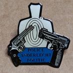 Pin Politie Anderlecht, Ophalen of Verzenden, Miniatuur of Beeldje