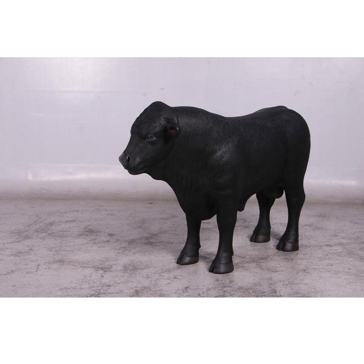 Angus Bull 99 cm - angus stier beeld, Verzamelen, Dierenverzamelingen, Nieuw, Ophalen