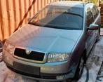 Skoda fabia combi 1.4i 16v 100pk benzine, export = 1000euro., Voorwielaandrijving, Zwart, 4 cilinders, Leder
