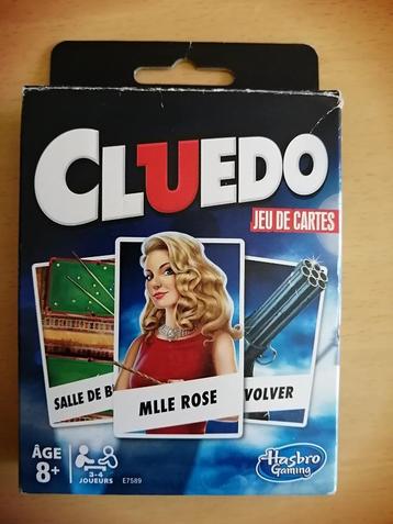 Jeu de cartes Cluedo édition voyage - Hasbro beschikbaar voor biedingen