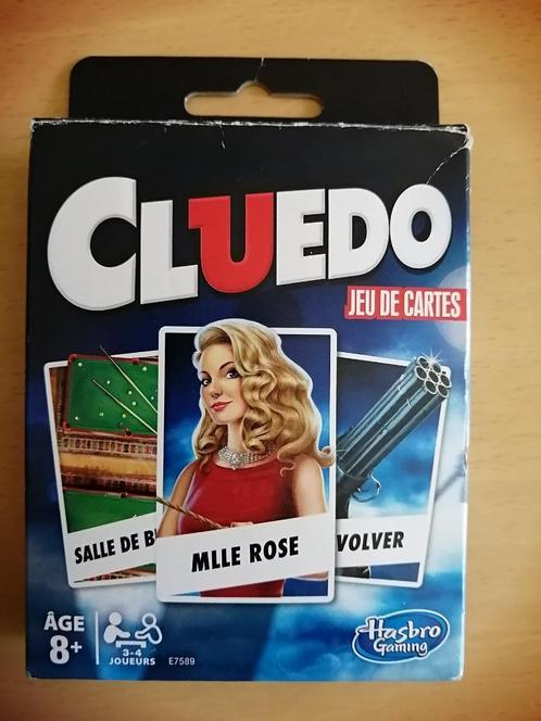 Jeu de cartes Cluedo édition voyage - Hasbro, Hobby en Vrije tijd, Gezelschapsspellen | Bordspellen, Ophalen of Verzenden