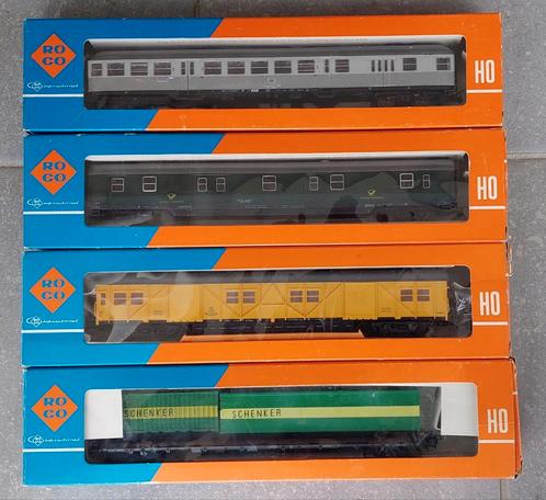 Roco wagenset, Hobby en Vrije tijd, Modeltreinen | H0, Zo goed als nieuw, Wagon, Roco, Ophalen of Verzenden