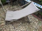 transat chaise longue vintage, Jardin & Terrasse, Comme neuf, Enlèvement ou Envoi