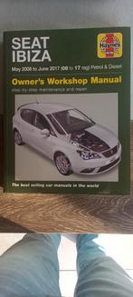 Manuelle Haynes Seat Ibiza Diesel & essence 2008/2017 nouvea, Autos : Divers, Modes d'emploi & Notices d'utilisation, Enlèvement ou Envoi