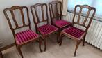Sets van 3, 4 of 6 stoelen van 20 euro, 1 set gratis, Ophalen, Gebruikt, Hout