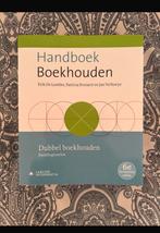 Handboek boekhouden - Dubbel boekhouden Basisbeginselen, Boeken, Ophalen of Verzenden, Zo goed als nieuw, Hoger Onderwijs