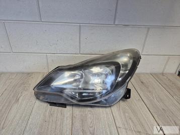 Opel Corsa D 2010 - 2014 koplamp links facelift zwarte inleg beschikbaar voor biedingen