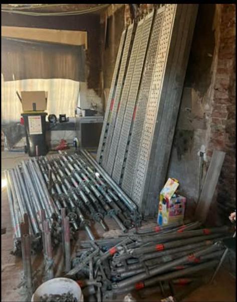 LAYHER steiger, Doe-het-zelf en Bouw, Steigers, Gebruikt, Ophalen