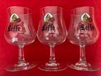 Leffe 25cl, 3X, Ophalen, Zo goed als nieuw, Glas of Glazen