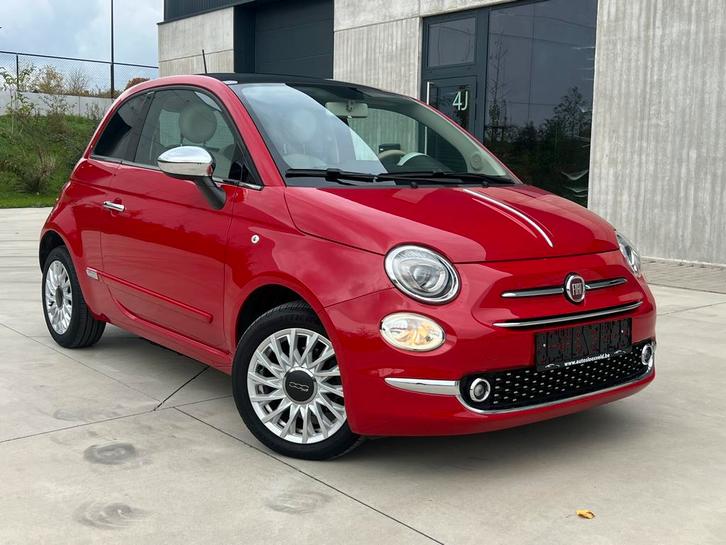 FIAT 500 1.2i Euro 6b/ CARPLAY/ PANO/ PDC/ Amper 29.000 km, Auto's, Fiat, Bedrijf, Te koop, ABS, Airbags, Airconditioning, Android Auto