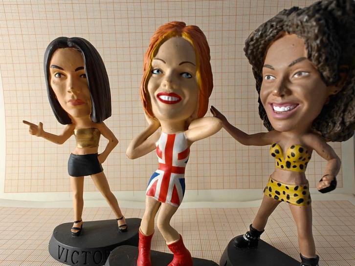 Spice Girls poppetjes, Verzamelen, Beelden en Beeldjes, Gebruikt, Ophalen of Verzenden