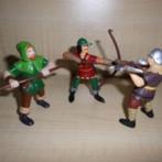 3 figurines Robin des bois - PAPO - comme neuf, Collections, Jouets miniatures, Enlèvement ou Envoi