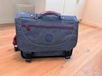 Boekentas Kipling blauw/paars, Ophalen, Zo goed als nieuw