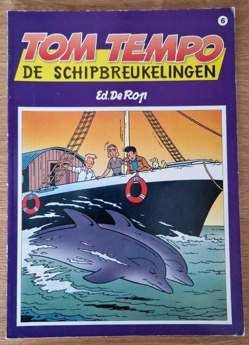 Tom Tempo - De schipbreukelingen -6-1e dr(1990) - Strip, Boeken, Stripverhalen, Gelezen, Eén stripboek, Ophalen of Verzenden