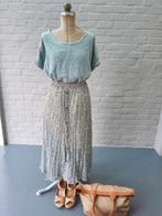 Aquamarijnkleurige blouse met zijzakjes - Paprika, Maat 46/48 (XL) of groter, Ophalen of Verzenden, Zo goed als nieuw, Paprika