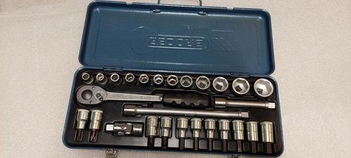Gedore doppenset 1/2 - 27delig, Auto diversen, Autogereedschap, Zo goed als nieuw, Ophalen of Verzenden