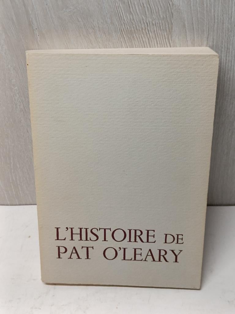 L'histoire de PAT O'leary Graaf Albert GUERISSE, Ophalen of Verzenden, Gelezen