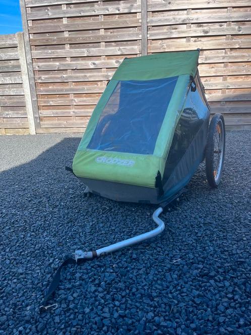 Croozer kid for 2 fietskar, Fietsen en Brommers, Fietsaccessoires | Aanhangwagens en Karren, Gebruikt, Ophalen