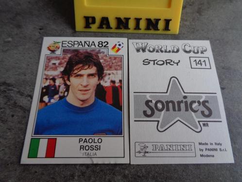 PANINI  VOETBAL STICKER WORLD CUP STORY  ITALIA  ROSSI , Verzamelen, Stickers, Ophalen of Verzenden