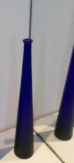 Zeer mooie blauwe vaas 32cm, Ophalen of Verzenden