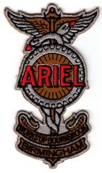Ariel stoffen opstrijk patch embleem #1, Motoren, Verzenden, Nieuw