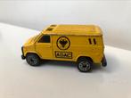 Gele miniatuurauto camionette ADAC, Ophalen, Gebruikt