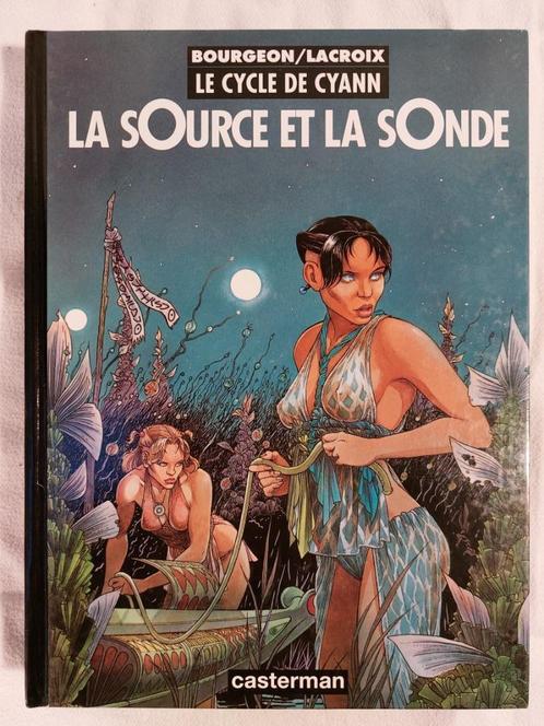 Cycle de Cyann T.1 La sOurce et la sOnde - Réédition (1997), Boeken, Stripverhalen, Gelezen, Eén stripboek, Ophalen of Verzenden