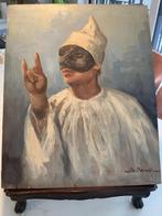 Theatrale kunst ! Gesigneerd, Antiek en Kunst, Kunst | Schilderijen | Abstract, Ophalen