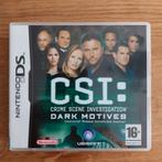 NINTENDO  - DS  -  CSI : DARK MOTIVES, Games en Spelcomputers, Games | Nintendo DS, Puzzel en Educatief, 1 speler, Ophalen of Verzenden