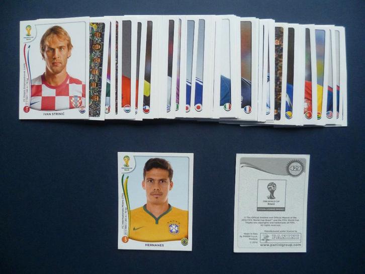 Panini Football stickers voetbal World Cup 2014 Brasil x 92, Verzamelen, Overige Verzamelen, Nieuw, Ophalen of Verzenden