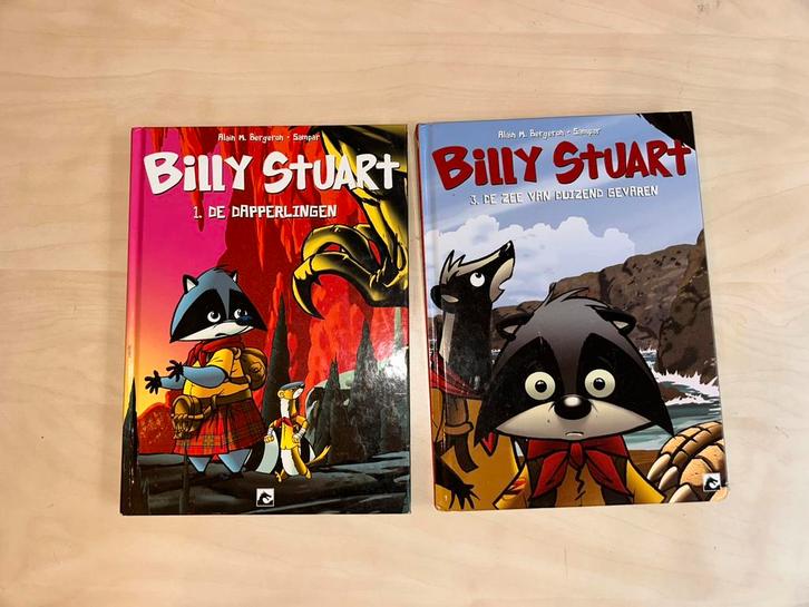 Alain M. Bergeron - 2 billy stuart boeken, Boeken, Kinderboeken | Jeugd | onder 10 jaar, Ophalen of Verzenden