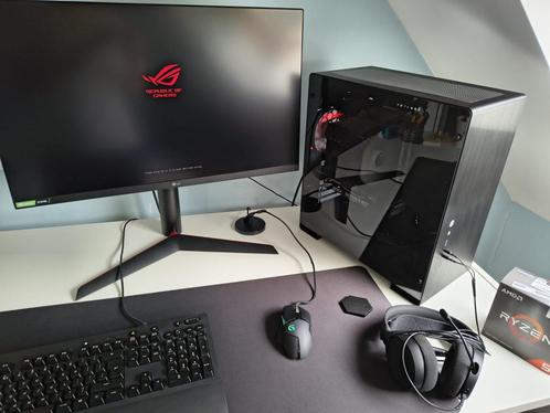 Complete gaming setup - RTX 2070 Super | Ryzen 5 | 240Hz, Computers en Software, Desktop Pc's, Zo goed als nieuw, 4 Ghz of meer