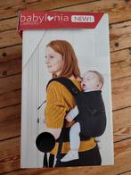Babylonia Baby carrier Tricot Click black, Kinderen en Baby's, Babydragers en Draagdoeken, Buik of Rug, Zo goed als nieuw, Draagzak