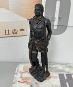 Afrikaanse krijger jager speer Zuid-Afrika 35cm Beeld kunst, Antiek en Kunst, Ophalen of Verzenden