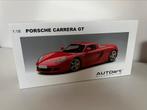 Porsche Carrera GT rood kartonnen doos, Hobby en Vrije tijd, Modelauto's | 1:18, Ophalen of Verzenden, Zo goed als nieuw, Auto