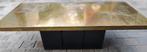 Messing salontafel van Meiduer, Huis en Inrichting, Tafels | Salontafels, Gebruikt, 100 tot 150 cm, Metaal, Modern
