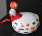 Poule J-Line (petite) modèle fruits rouges, Ophalen, Zo goed als nieuw, Porselein, Overige typen