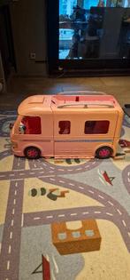 Barbie camper bus, Ophalen, Gebruikt, Barbie