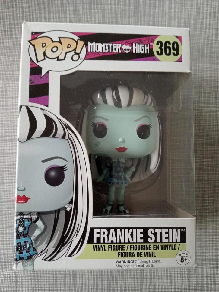 Funko pop Monster High #369 Frankie Stein, Collections, Jouets miniatures, Utilisé, Enlèvement ou Envoi