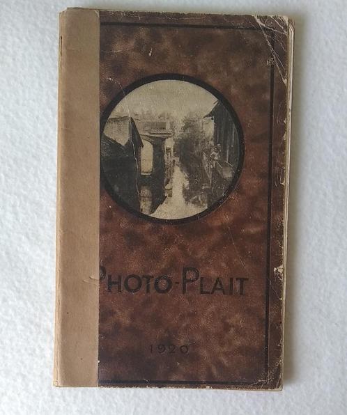 Photo-Plait Catalogue app. photos 1920, Boeken, Kunst en Cultuur | Fotografie en Design, Gelezen, Camera's, Ophalen of Verzenden