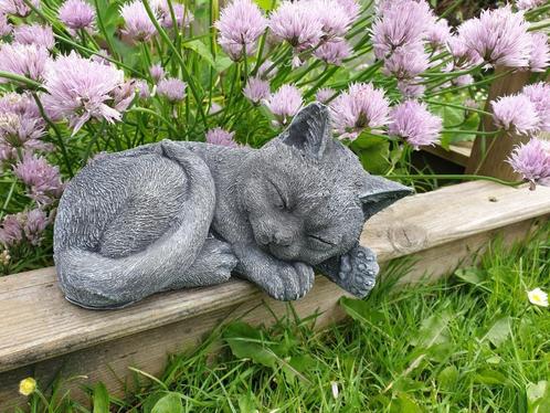 poes , tuinbeeld , bianca, Jardin & Terrasse, Statues de jardin, Neuf, Enlèvement ou Envoi